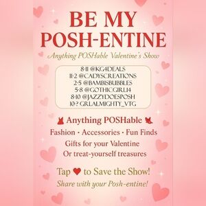 Bambi Is Live- 1/12Anything Poshable Train Be My Posh-Entine!